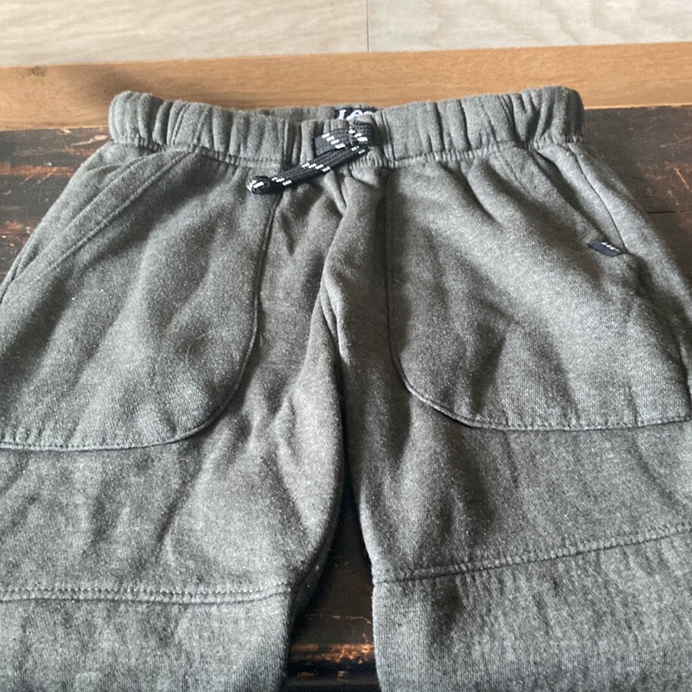 2 pairs of joggers 1 black and 1 grey